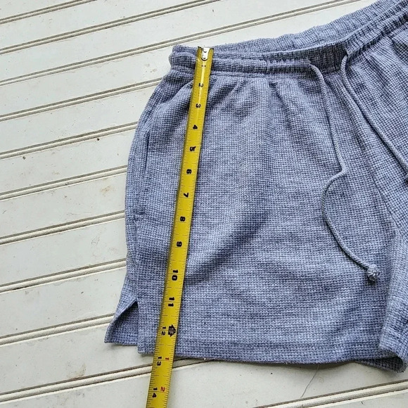 Reflex Flannel Lunge Sweat Shorts Ladies Casual Wear Drawstring Pull Pockets M - Picture 3 of 10